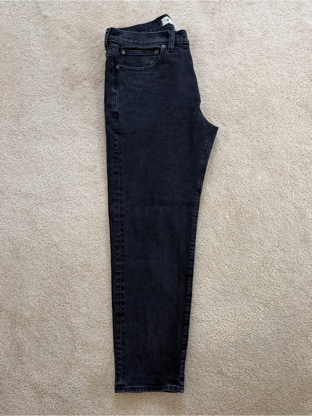 Madewell Men’s Black Skinny Jeans